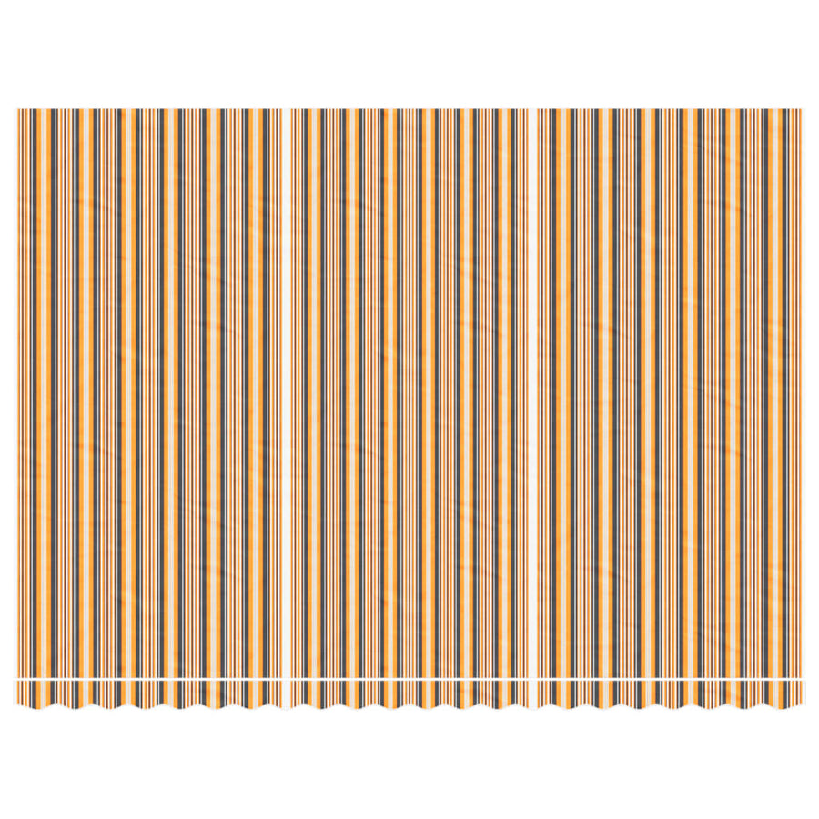 Vervangingsdoek voor luifel gestreept 5x3,5 m meerkleurig