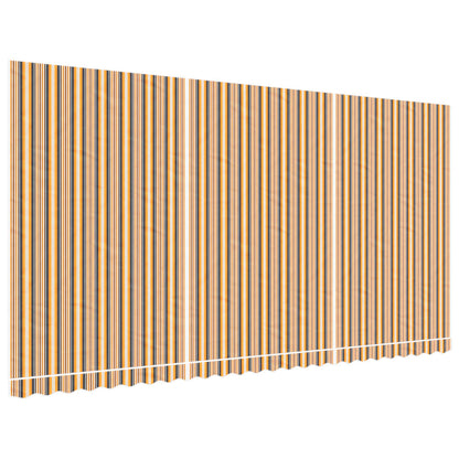 Vervangingsdoek voor luifel gestreept 6x3 m meerkleurig