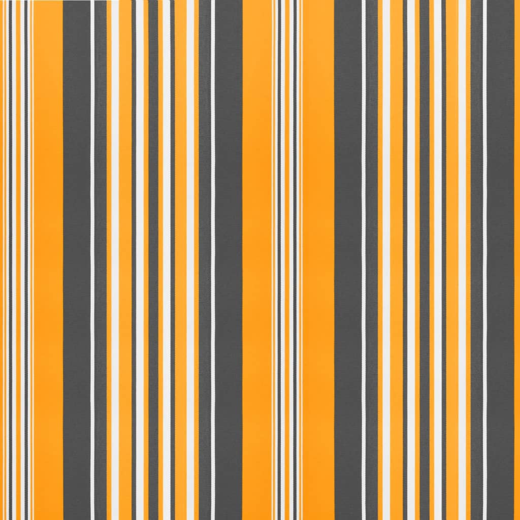 Vervangingsdoek voor luifel gestreept 6x3 m meerkleurig