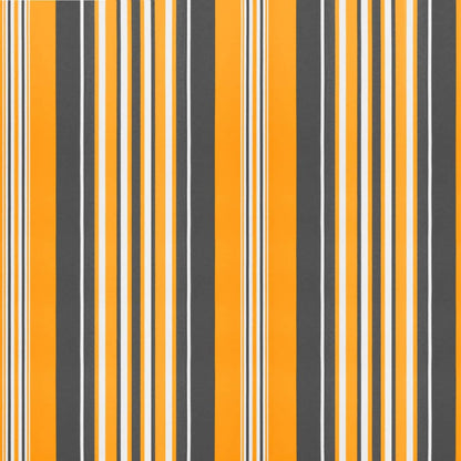 Vervangingsdoek voor luifel gestreept 6x3 m meerkleurig