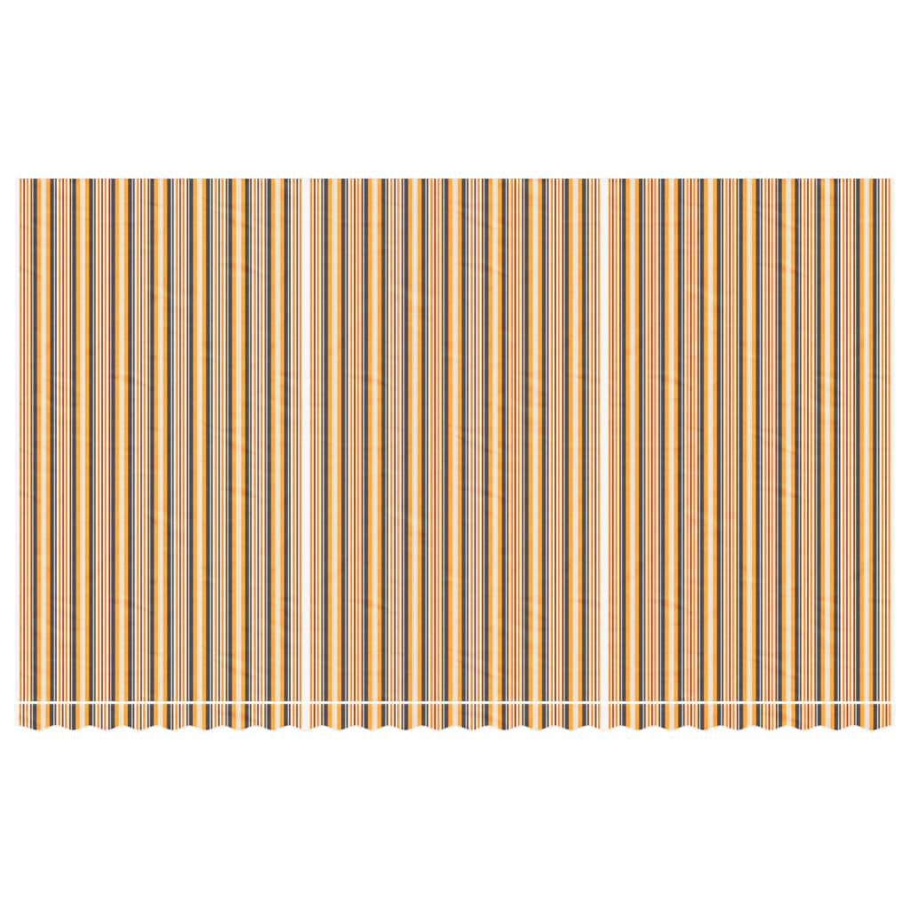 Vervangingsdoek voor luifel gestreept 6x3,5 m meerkleurig