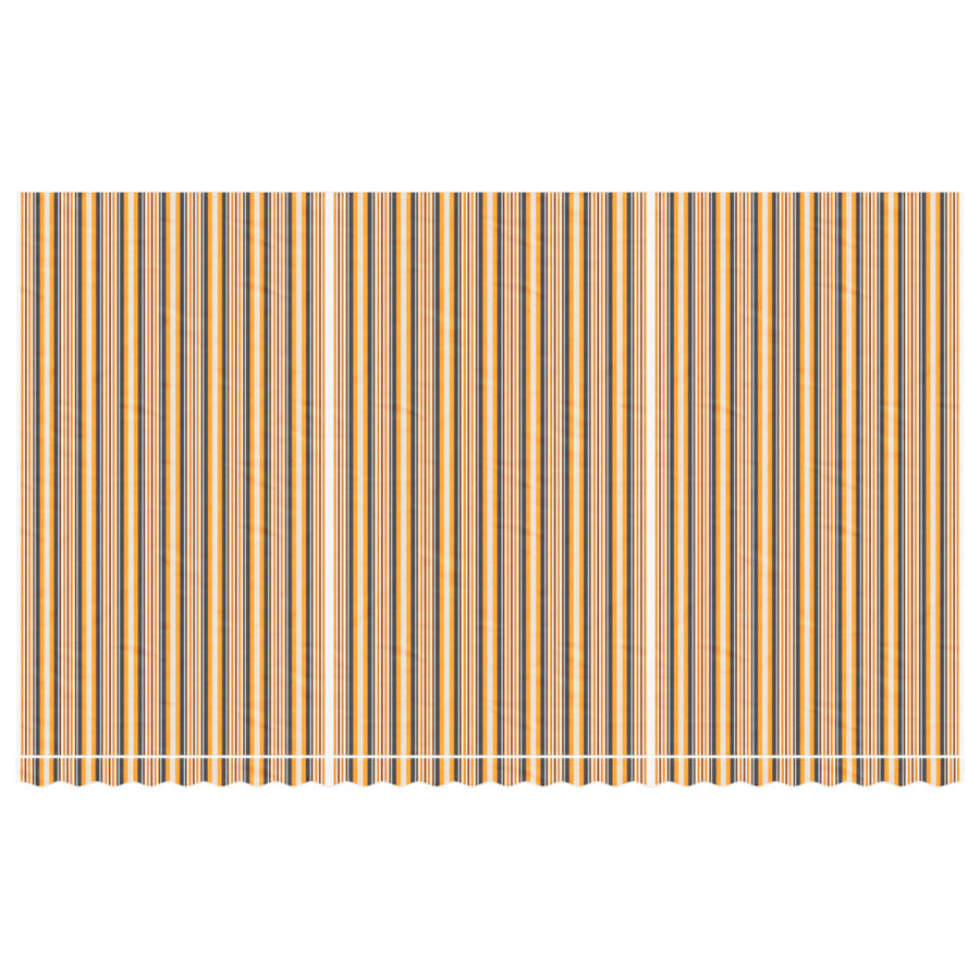 Vervangingsdoek voor luifel gestreept 6x3,5 m meerkleurig