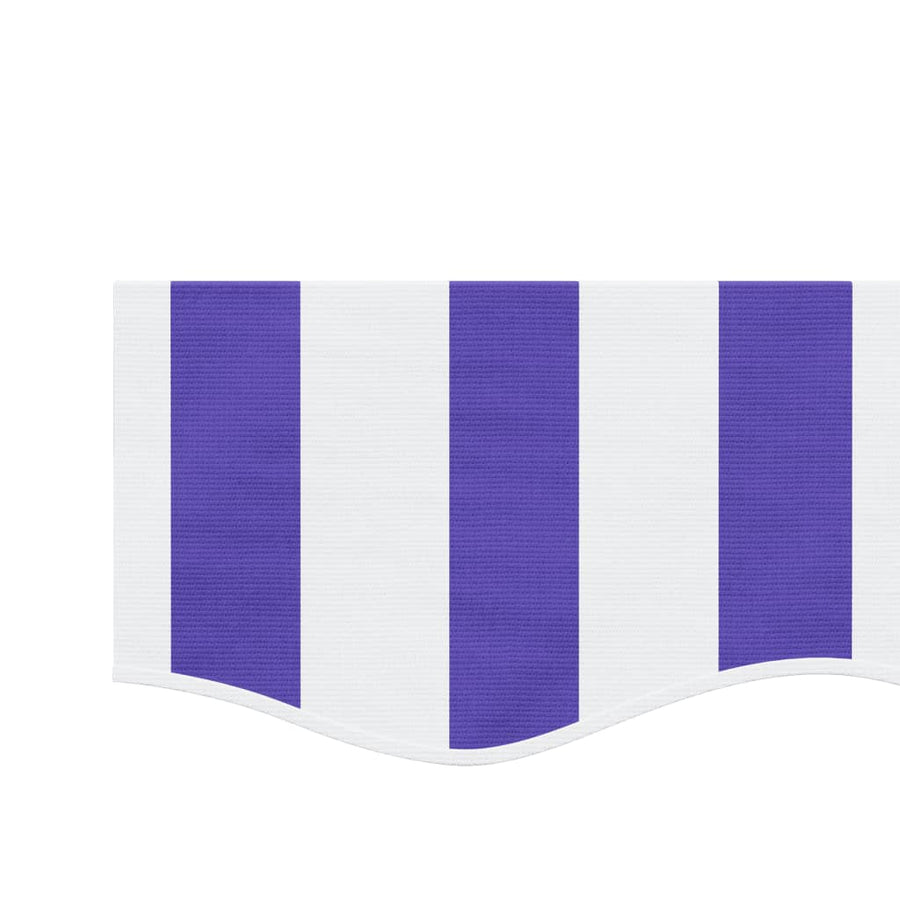 Vervangingsdoek Voor Luifelrok Gestreept Blauw En Wit 6 m