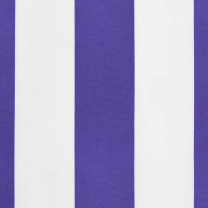 Vervangingsdoek Voor Luifelrok Gestreept Blauw En Wit 6 m