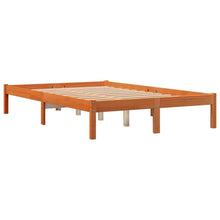 Bedframe Massief Grenenhout Wasbruin 140X190 Cm