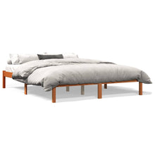 Bedframe Massief Grenenhout Wasbruin 160X200 Cm