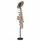 Coat rack 176 cm powder-coated iron black