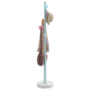 Kapstok 172 cm gepoedercoat ijzer blauw