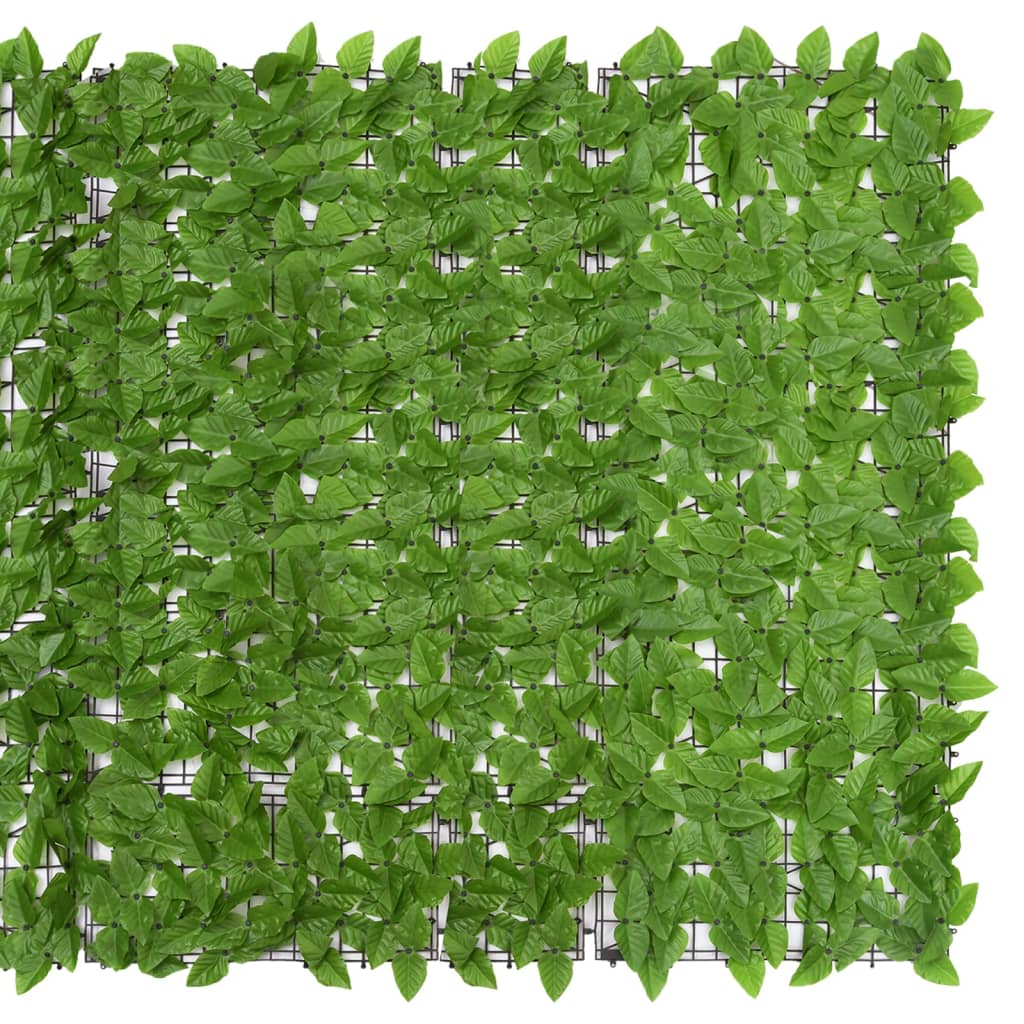 Balkonscherm met groene bladeren 200x150 cm 200 x 150 cm Groen