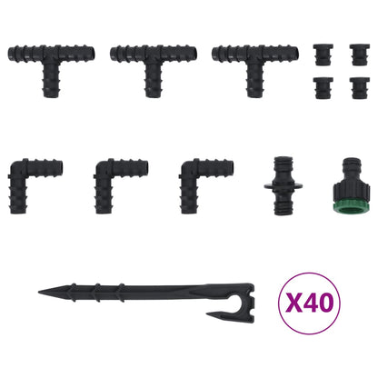 Druppelslang 0,6'' Rubber Zwart 1