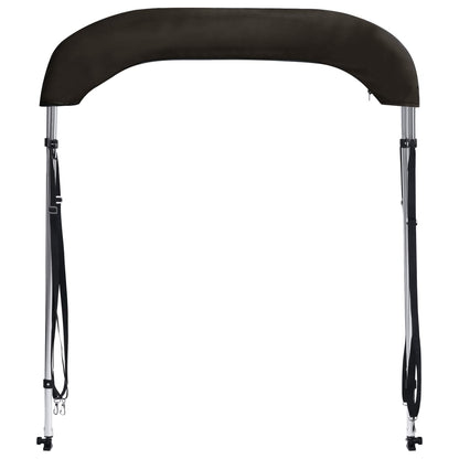 Biminitop 2 bogen 178x138x96 cm zwart