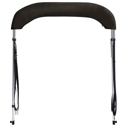 Biminitop 2 bogen 179x156x93 cm zwart