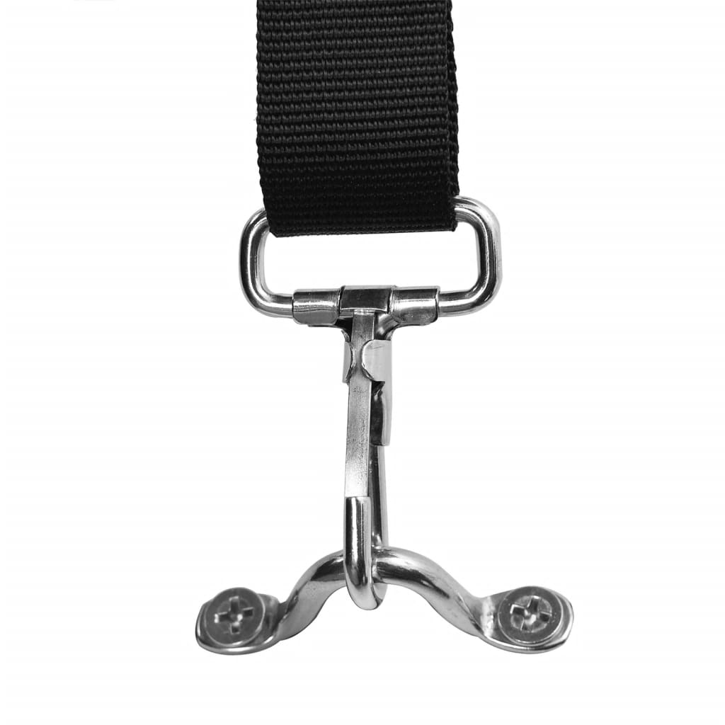 Biminitop 3 bogen 184x189x135 cm zwart