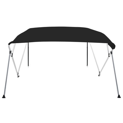 Biminitop 4 bogen 239x184x131 cm zwart