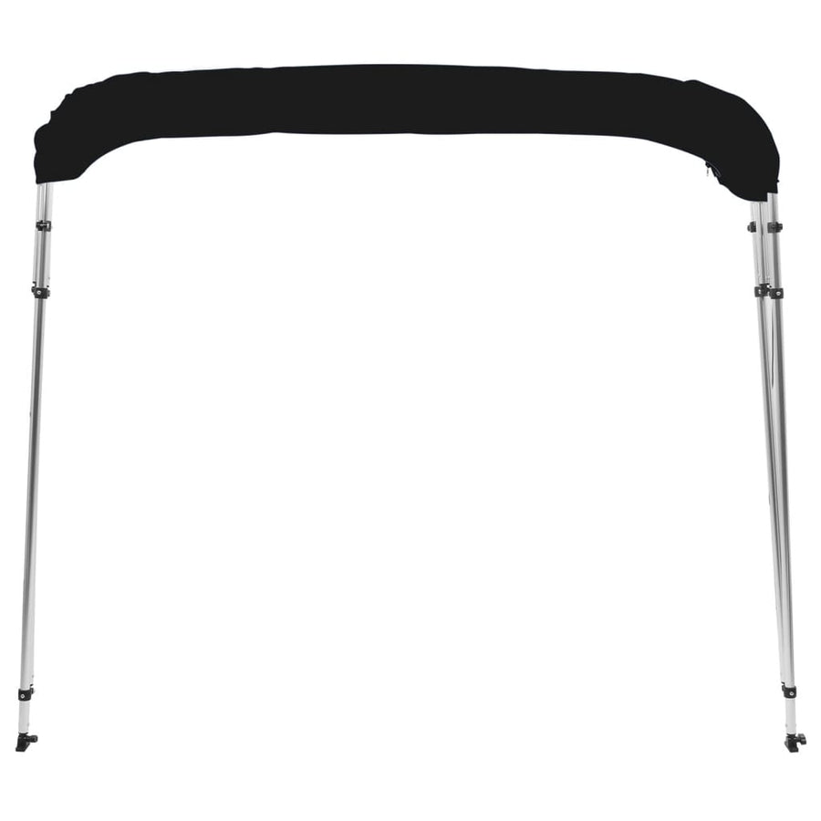 Biminitop 4 bogen 239x184x131 cm zwart