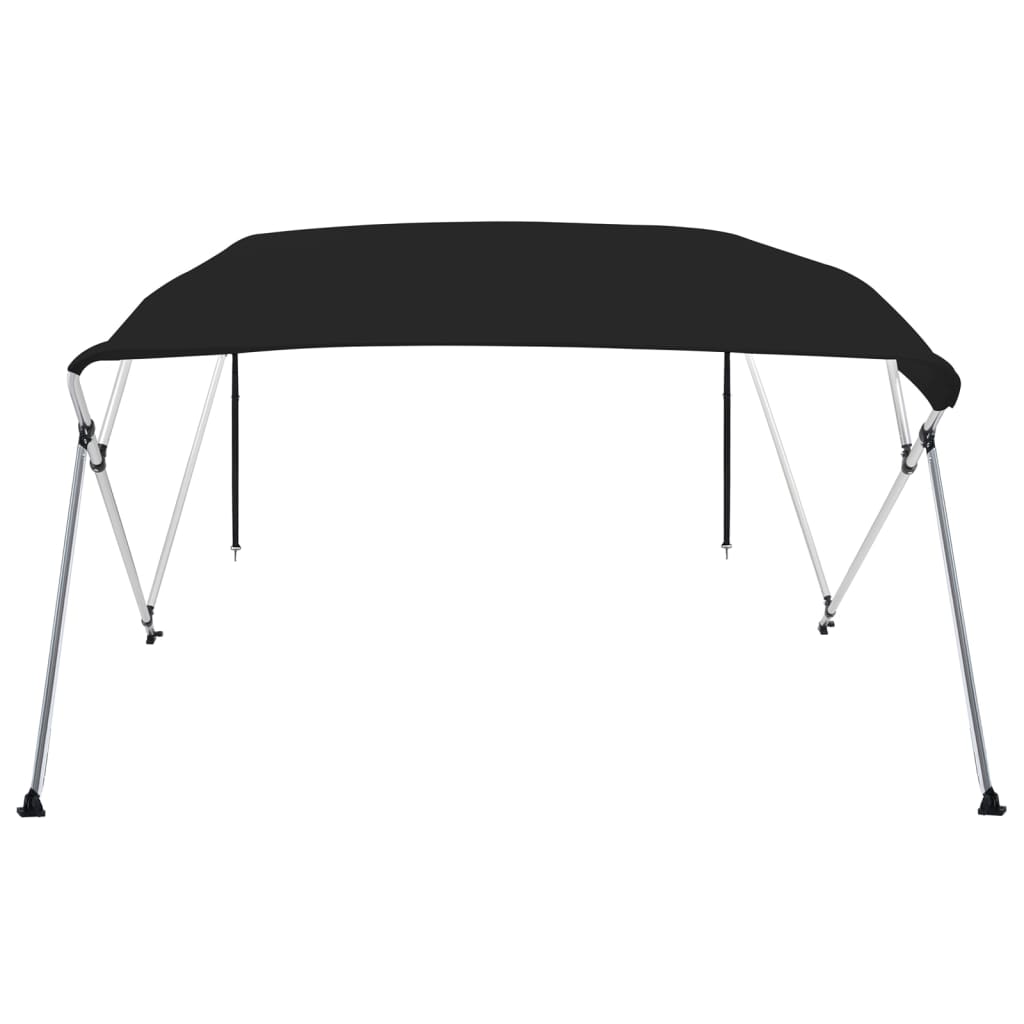 Biminitop 4 Bogen 243 x 210 x 137 cm Zwart