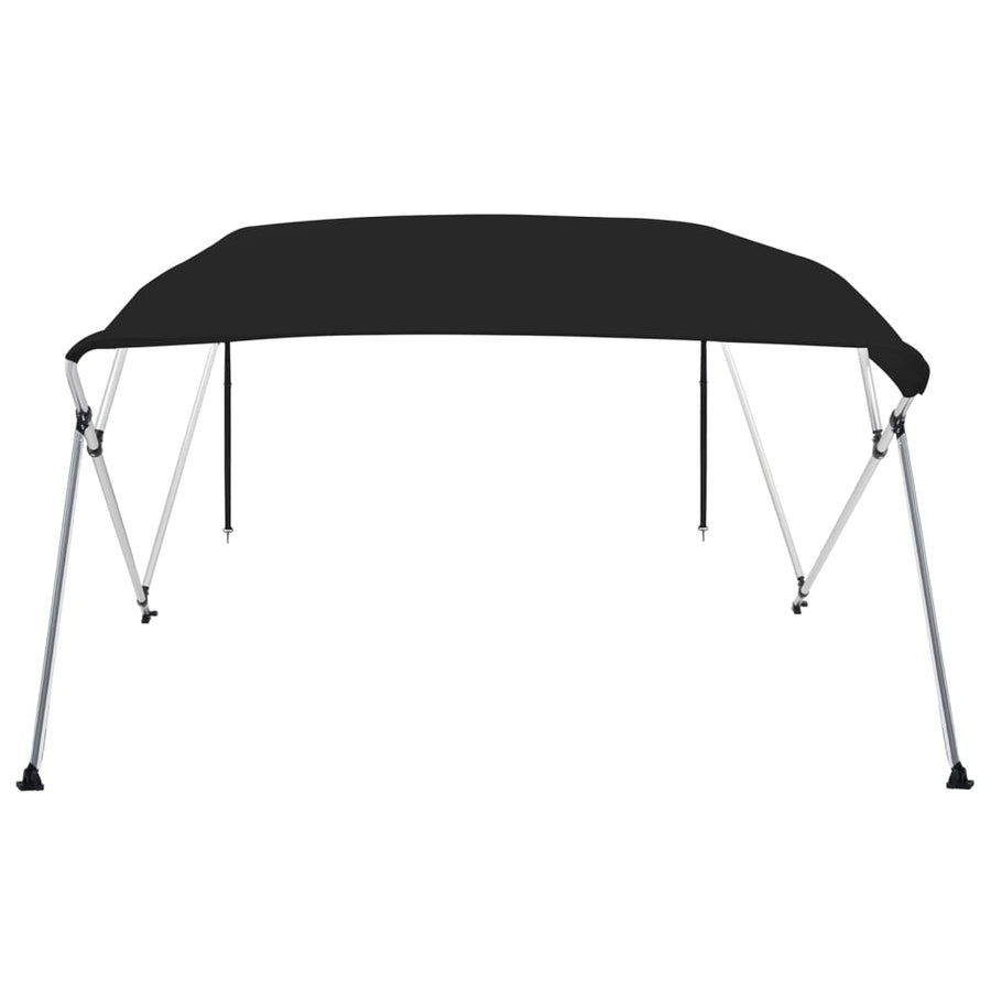 Biminitop 4 Bogen 243 x 210 x 137 cm Zwart
