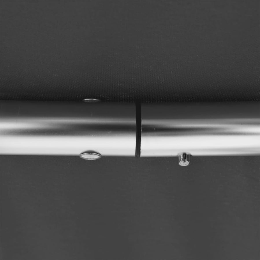 Biminitop 4 Bogen 243 x 210 x 137 cm Zwart