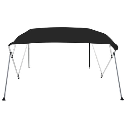 Biminitop 4 bogen 243x250x131 cm zwart
