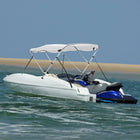 Bimini Top 3 Bow with Side Panels 183x(137-152)x137 cm