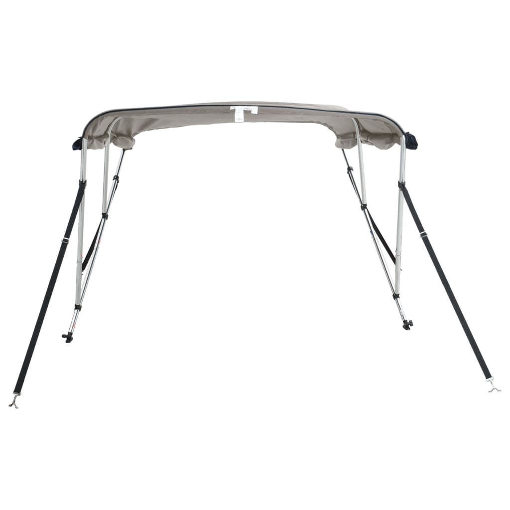 Biminitop 3 Bogen Met Zijwanden 1 183 x (137-152) x 137 cm antracietgrijs