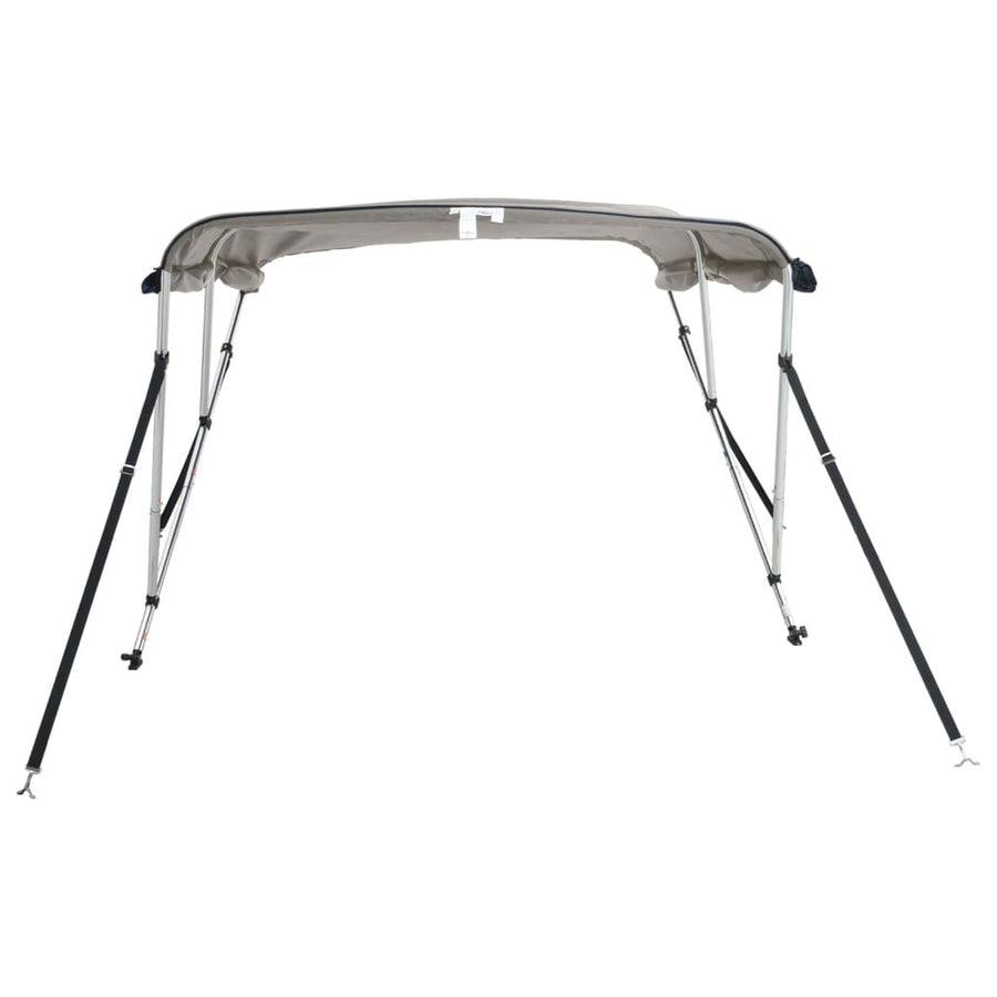 Biminitop 3 Bogen Met Zijwanden 1 183 x (137-152) x 137 cm antracietgrijs