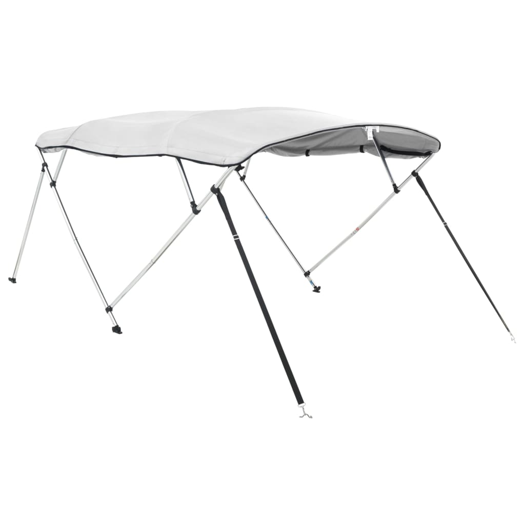 Biminitop 4 Bogen Met Zijwanden 1 243 x (170-182) x 137 cm Wit