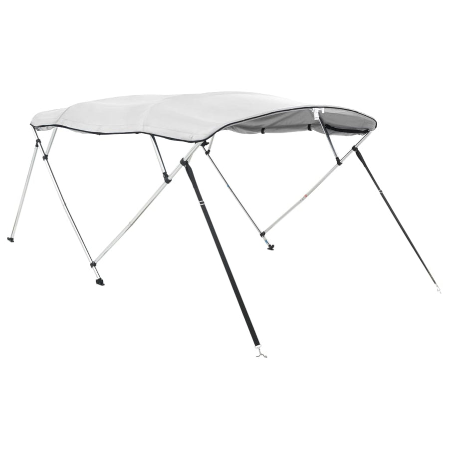 Biminitop 4 Bogen Met Zijwanden 1 243 x (170-182) x 137 cm Wit