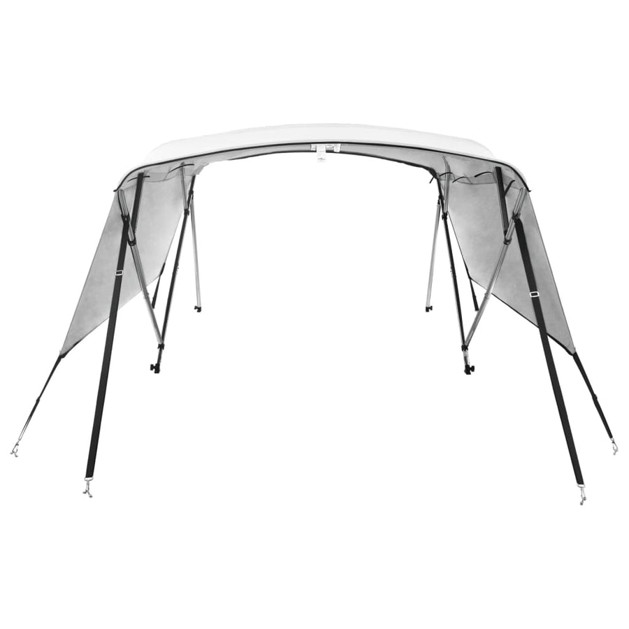 Biminitop 4 Bogen Met Zijwanden 1 243 x (170-182) x 137 cm Wit