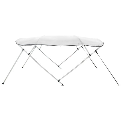 Biminitop 4 Bogen Met Zijwanden 1 243 x (170-182) x 137 cm Wit