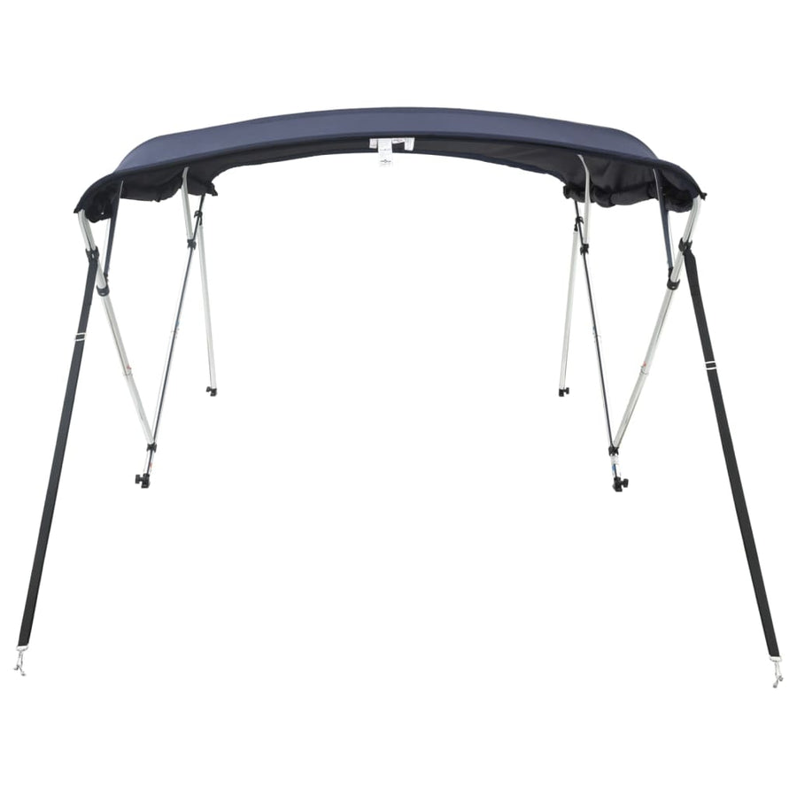 Biminitop 4 Bogen Met Zijwanden 1 243 x (230-244) x 137 cm Blauw
