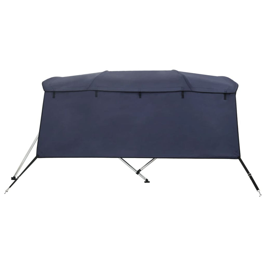 Biminitop 4 Bogen Met Zijwanden 1 243 x (230-244) x 137 cm Blauw