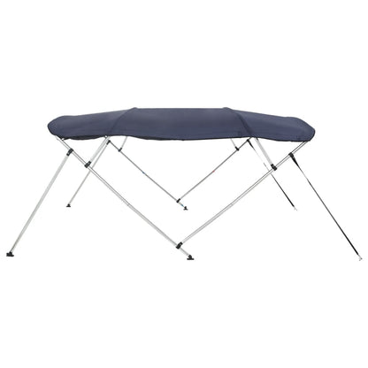 Biminitop 4 Bogen Met Zijwanden 1 243 x (230-244) x 137 cm Blauw