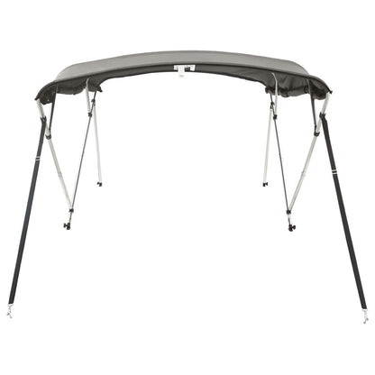 Biminitop 4 Bogen Met Zijwanden 1 243 x (185-198) x 137 cm antracietgrijs