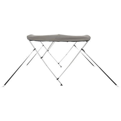 Biminitop 3 Bogen Zijwanden Antraciet En Zwart 183 x (154-167) x 137 cm