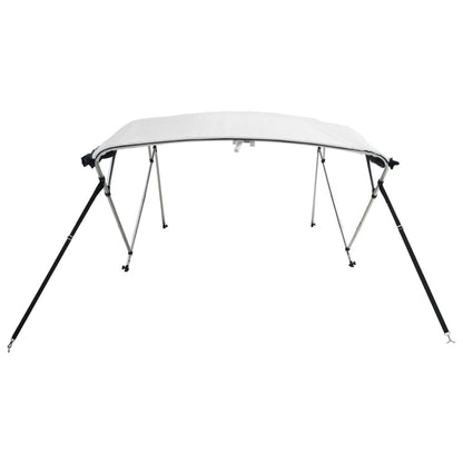 Biminitop 4 Bogen Zijwanden Wit 243 x (170-182) x 137 cm