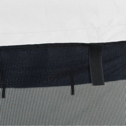 Biminitop 4 Bogen Zijwanden Wit 243 x (170-182) x 137 cm