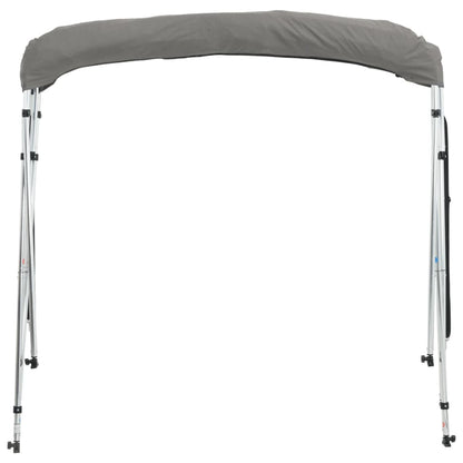 Biminitop 4 Bogen Zijwanden Antracietgrijs 243 x (170-182) x 137 cm