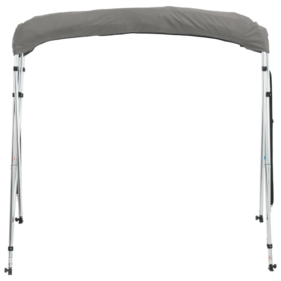 Biminitop 4 Bogen Zijwanden Antracietgrijs 243 x (170-182) x 137 cm