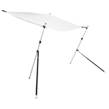 Schaduwdoek T-top 174x205x(115-194) cm wit