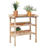 Plantentafel 78x38x82,5 cm massief vurenhout