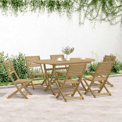 Tuinstoelen 6 st inklapbaar 48,5x61,5x87 cm massief acaciahout