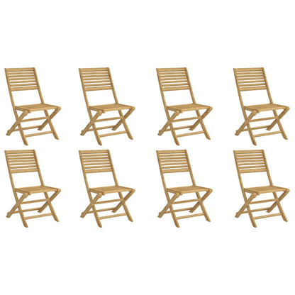 Tuinstoelen 8 st inklapbaar 48,5x61,5x87 cm massief acaciahout