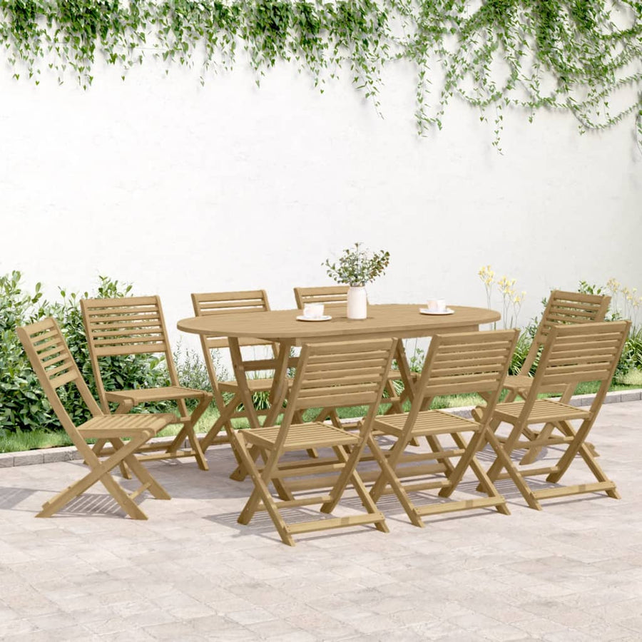 Tuinstoelen 8 st inklapbaar 48,5x61,5x87 cm massief acaciahout