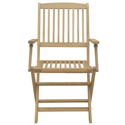 Tuinstoelen 6 st inklapbaar 54,5x58x90 cm massief acaciahout
