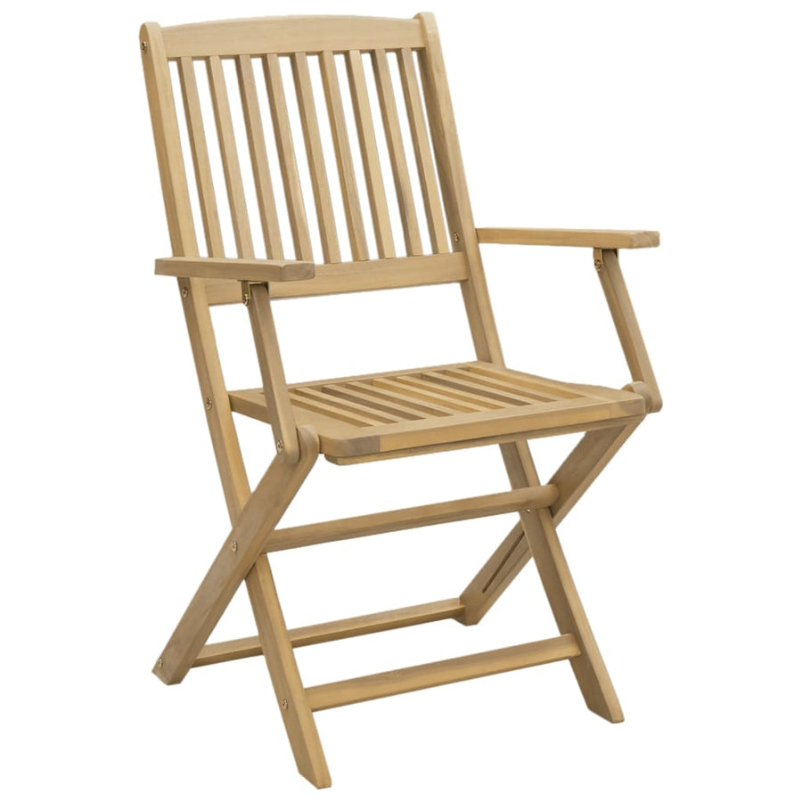 Tuinstoelen 8 st inklapbaar 54,5x58x90 cm massief acaciahout