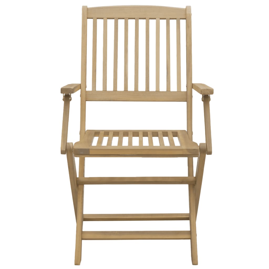 Tuinstoelen 8 st inklapbaar 54,5x58x90 cm massief acaciahout