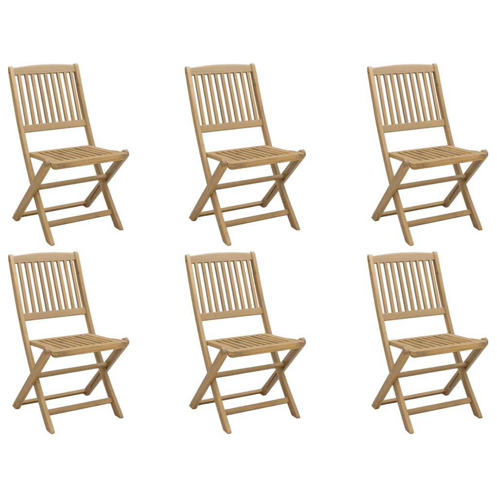 Tuinstoelen Inklapbaar 48,5X57X90 Cm Massief Acaciahout 6