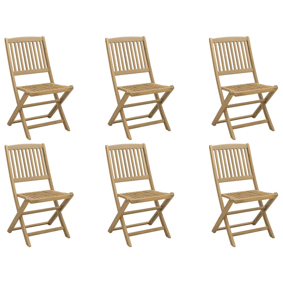 Tuinstoelen Inklapbaar 48,5X57X90 Cm Massief Acaciahout 6
