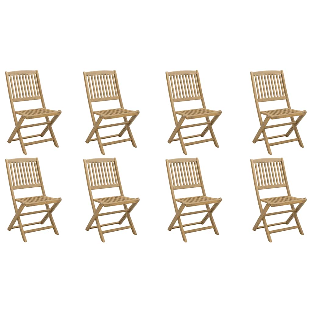 Tuinstoelen Inklapbaar 48,5X57X90 Cm Massief Acaciahout 8